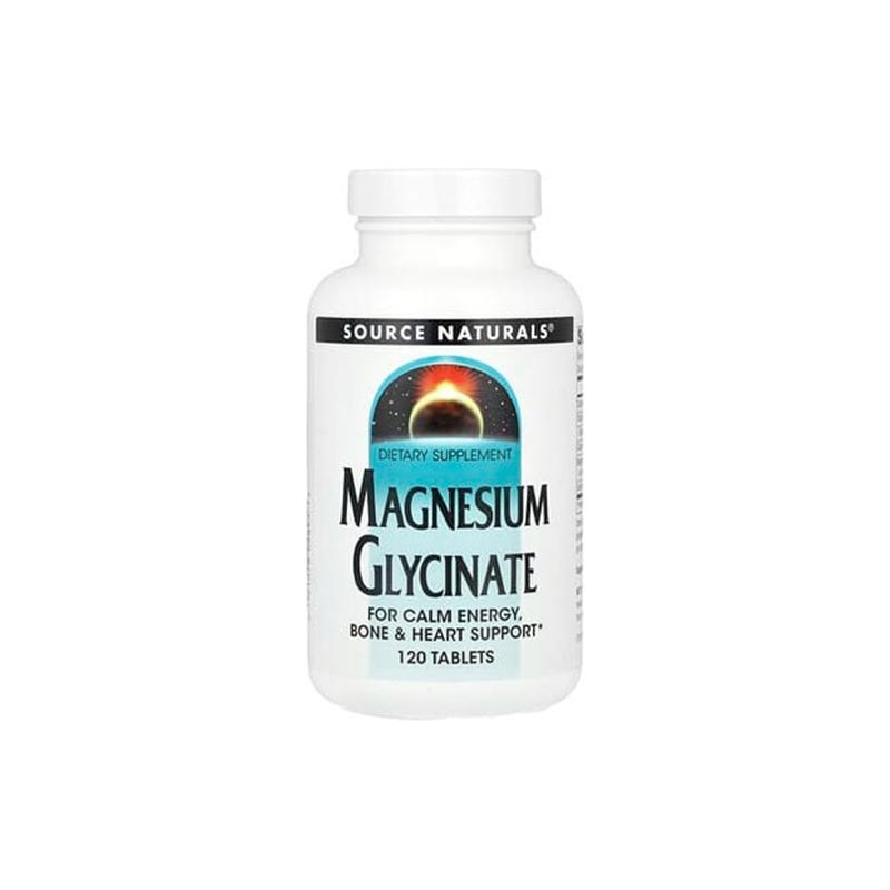 Magnesium Glycinate Source Naturals 200mg N120