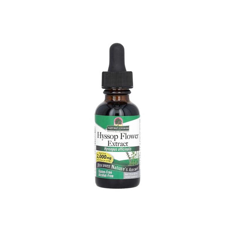 Hyssop Flower Extract Natures Answer 30ml