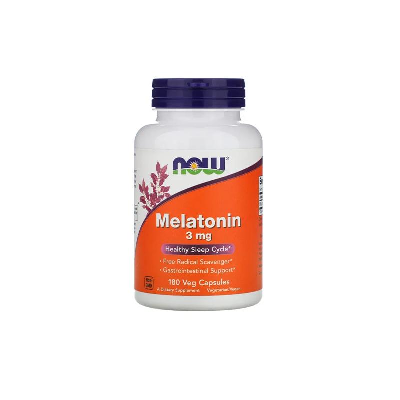 MELATONIN 3mg NOW  180 VCAPS