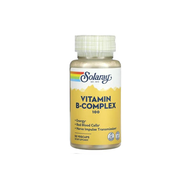 Vitamin B-Complex 100mg Solaray N50