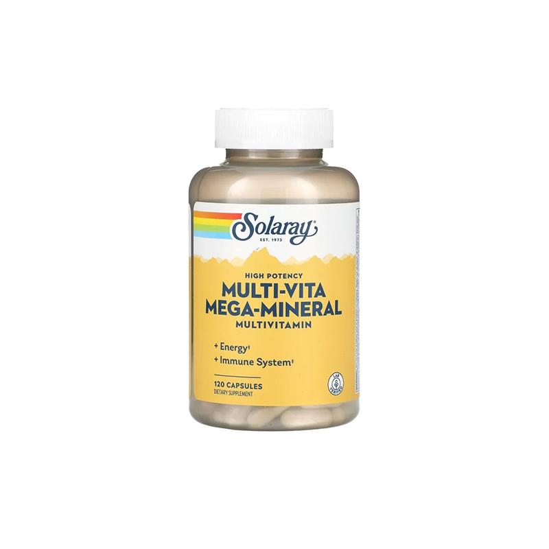 MegaMineral MultiVitamin Solaray N120