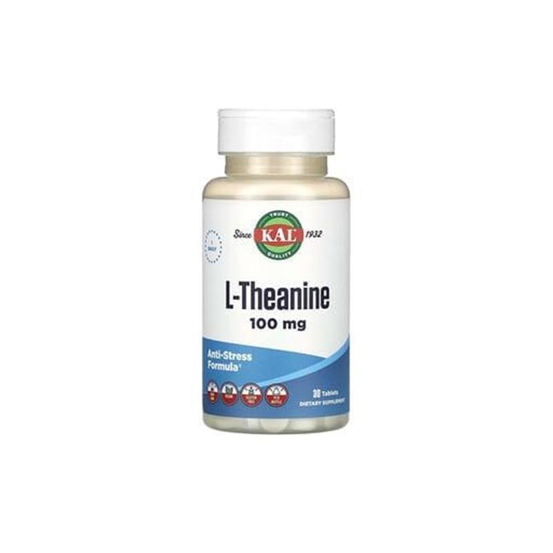 L-Theanine, 100mg Kal N30