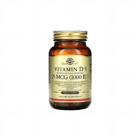 Vitamin D3 Solgar 1000ui N100