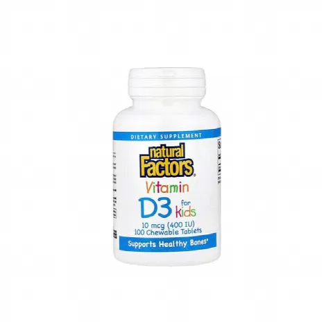 Vitamin D3 For kids Nat Fac 400ui