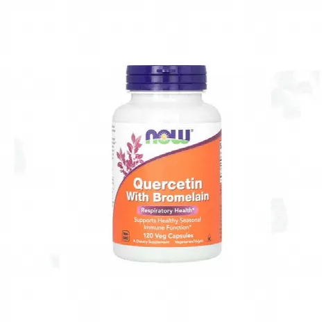 Quercetin with Bromeline Now N120