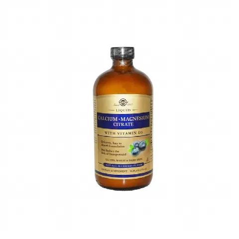 Calcium Magnesium Citrate(Golubika) Solgar 473ml
