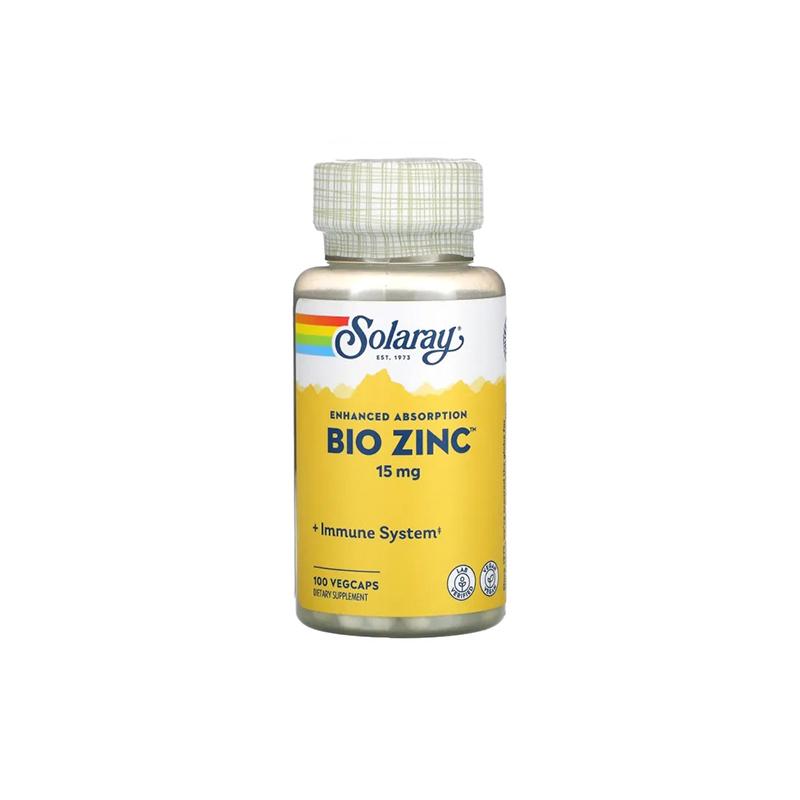BIO Zinc 15mg Solaray N100