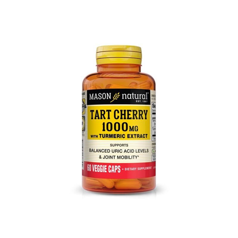 Tart Cherry 1000mg w/Turmeric Mason Naturals N60