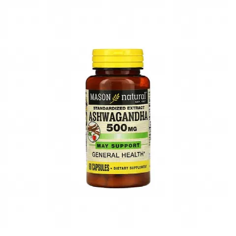 Ashwagandha 500mg Mason Naturals  N60