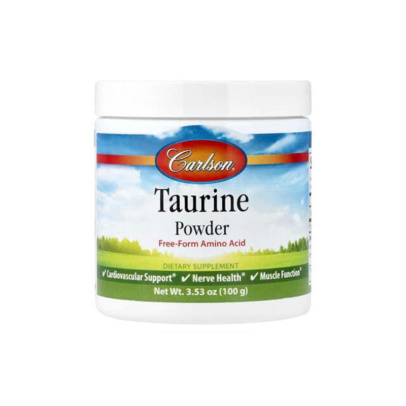 Taurine Powder 3 200mg Carlson 100gr