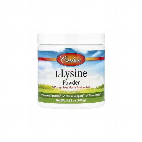 L-Lysine Powder 960mg Carlson 100g