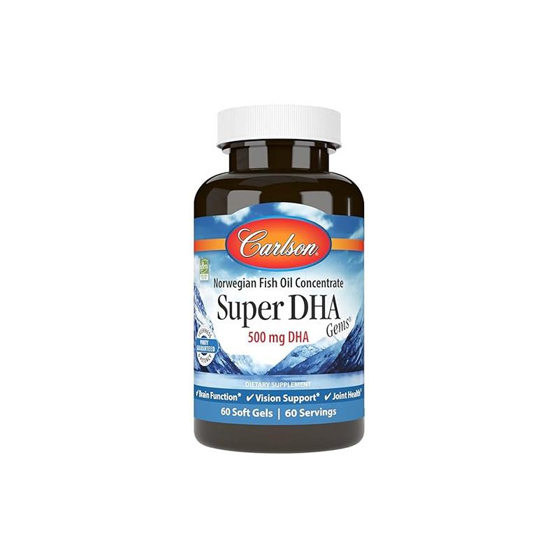 Super DHA Gems 500mg Carlson N80
