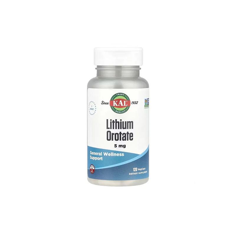 Lithium Orotate 5mg Kal N120