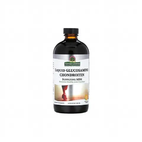 Glucosamine Chondrotine MSM Liquid  Natures Answer 480ml
