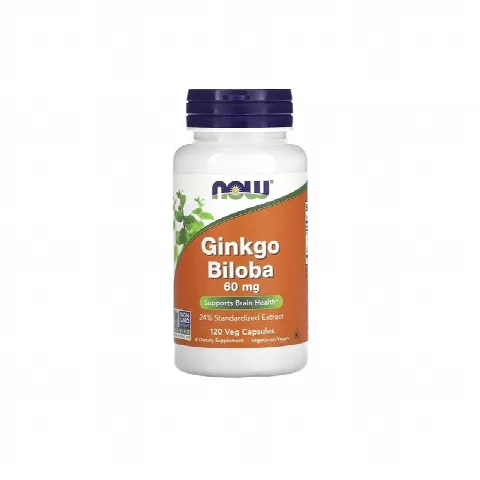 Ginkgo Biloba 60mg Now N120
