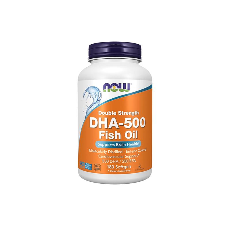 DHA-500 Fish oil Now N180