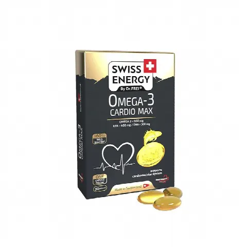 Omega 3 Cardio Max Swiss Energy N30