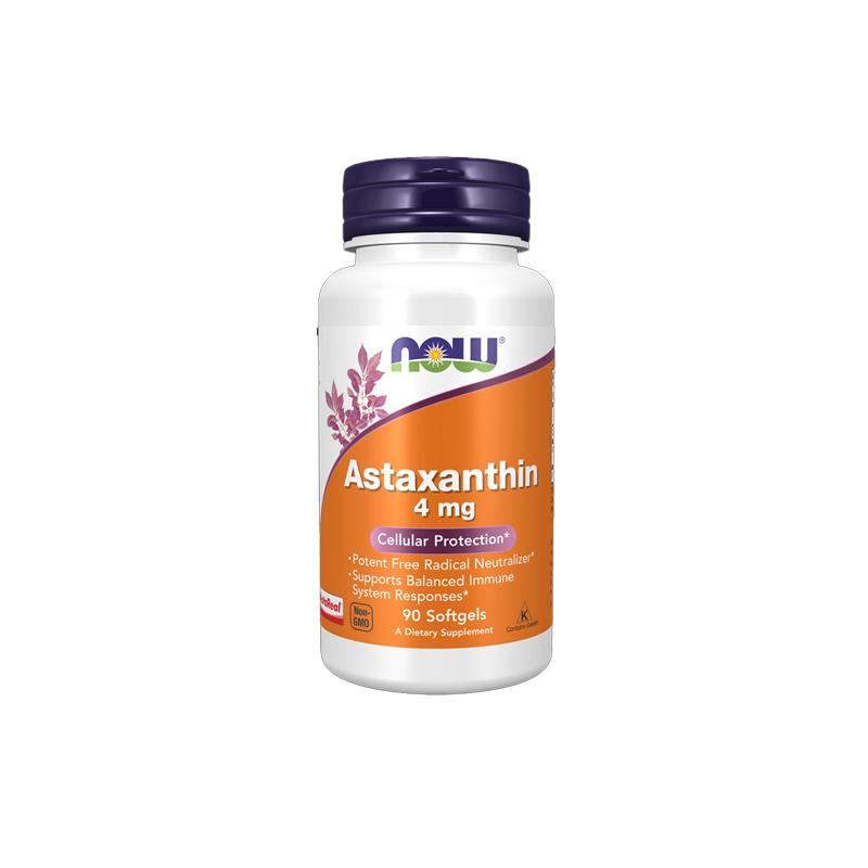 Astaxanthin 4mg Now N90