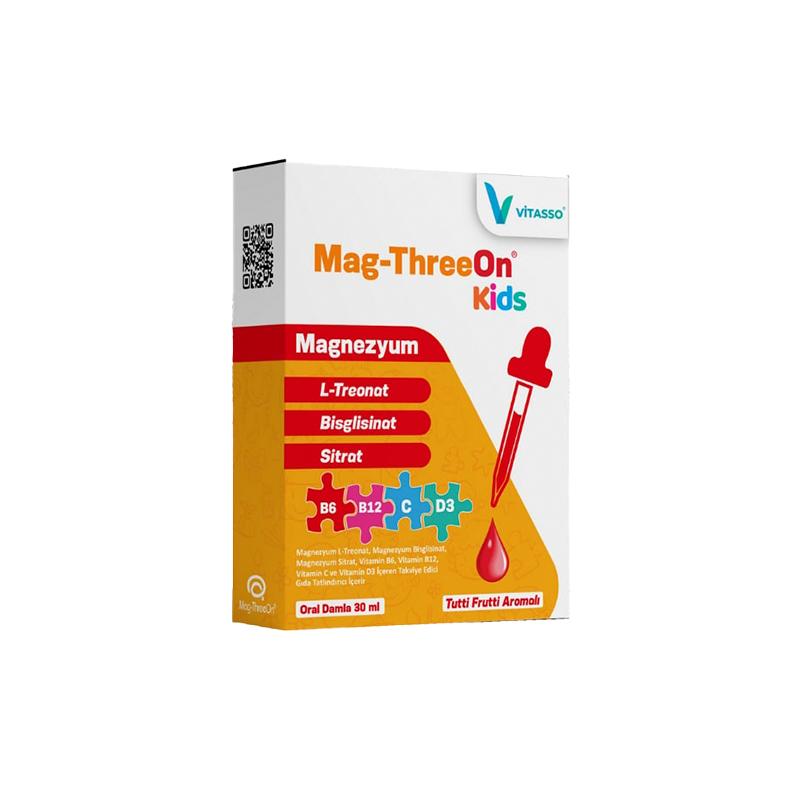 Vitasso Mag-ThreeOn Magnezyuk Kids 30ml