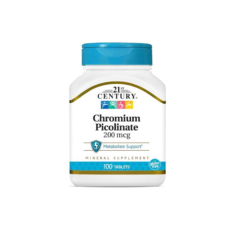 Chromium Picolinate 200mcg 21 century N100