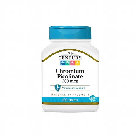 Chromium Picolinate 200mcg 21 century N100