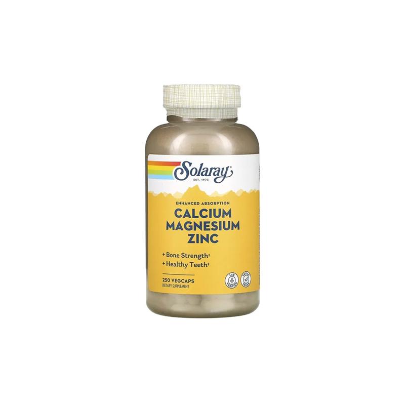 Cal Mag Zinc Solaray N250