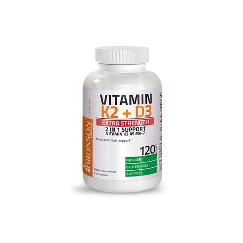 Vitamin D3+K2 Bronson N60 10000ui