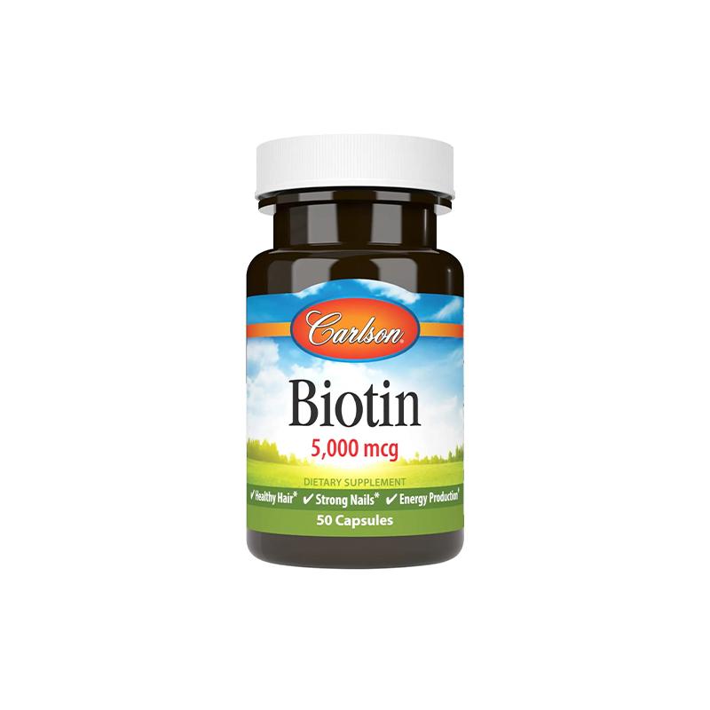 Biotin 5000 Carlson N50