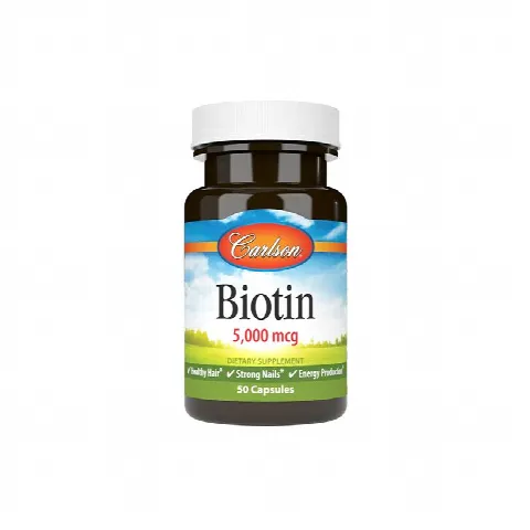 Biotin 5000 Carlson N50