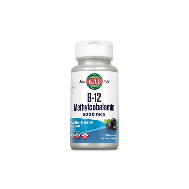 B12 Methylcobalamin KAL 5000mcg N60