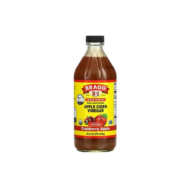 Apple Cranberry  Cider Vinegar Bragg  473ml