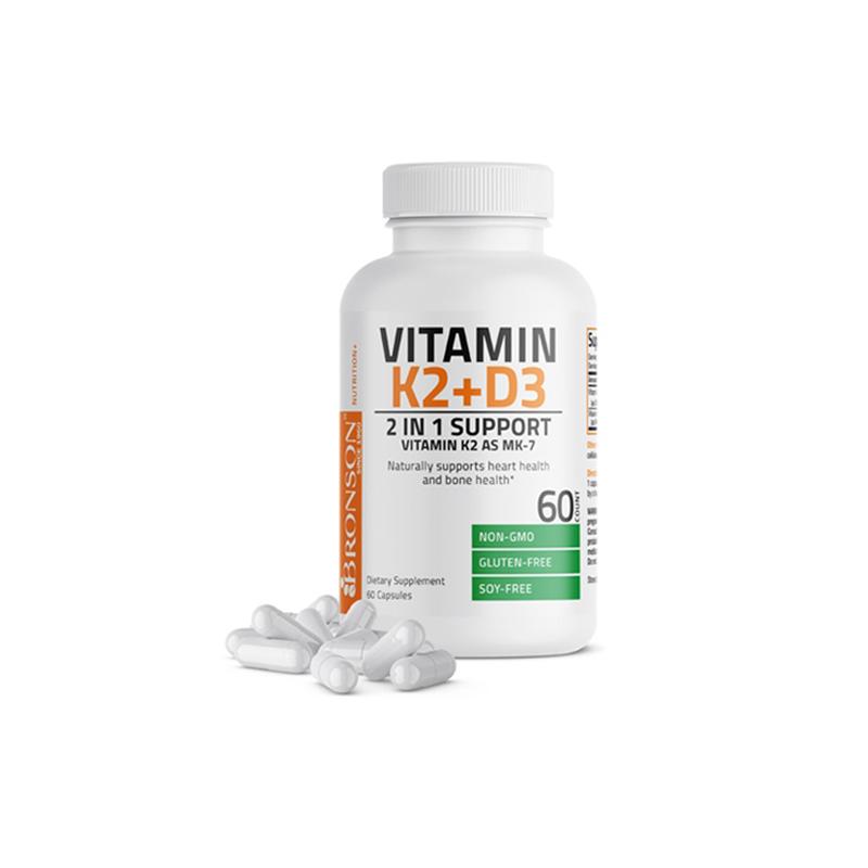 Vitamin D3-K2 Bronson 5000  N60