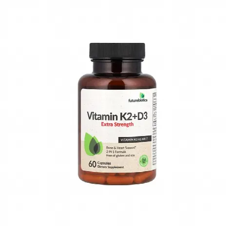 Vitamin D3+ K2 10 000 FutureBiotics N60