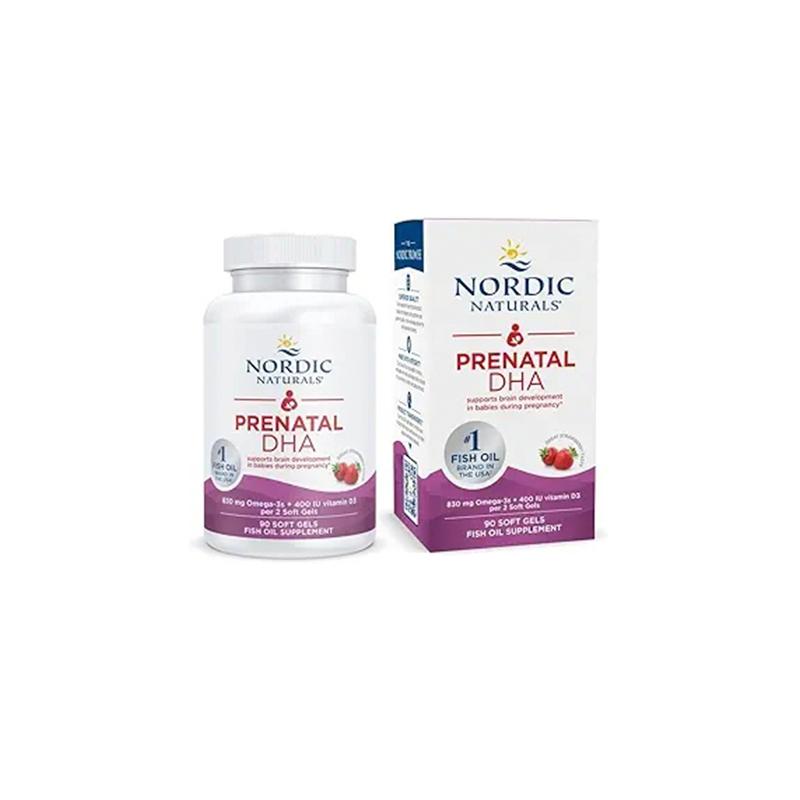 Prenatal Dha Nordic Naturals 830mg+400ui N90