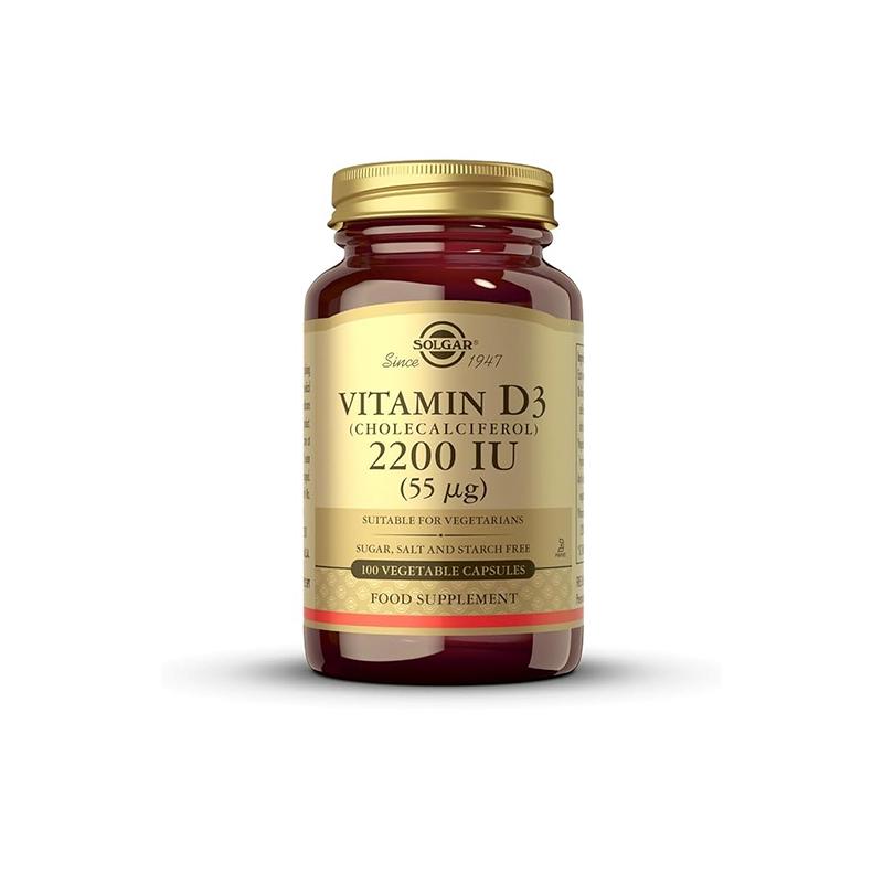 Vitamin D3 2200 Solgar N100