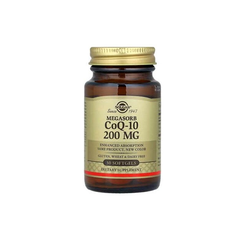 Megasorb CoQ10 200 mg Solgar N30