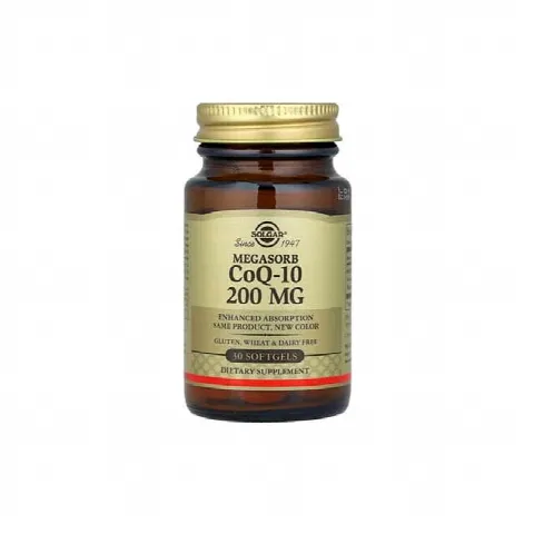 Megasorb CoQ10 200 mg Solgar N30