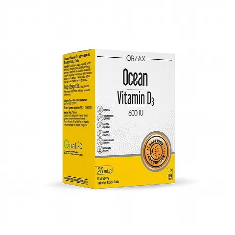 Vitamin D3 600mg sprey Orzax N1