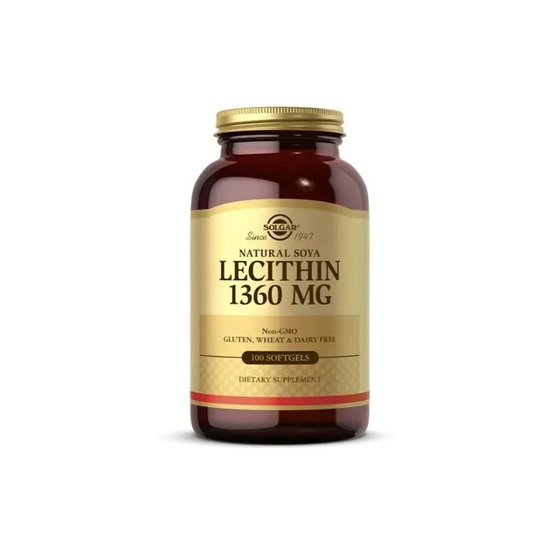 Soya lecitin Solgar 1360mcg n100