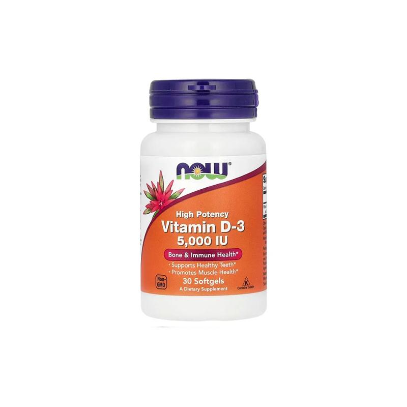 Vitamin D3 5000 Now N30