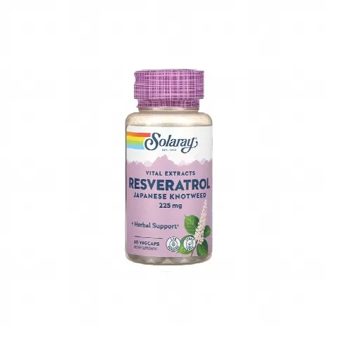 Triple strengh Resveratrol Solaray 225mg N60