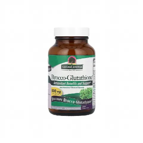 Brocco-Glutathione 500 mg Natures Answer N60