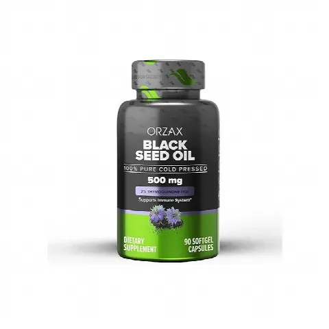 Black Seed Oil 500 mg Orzax N90