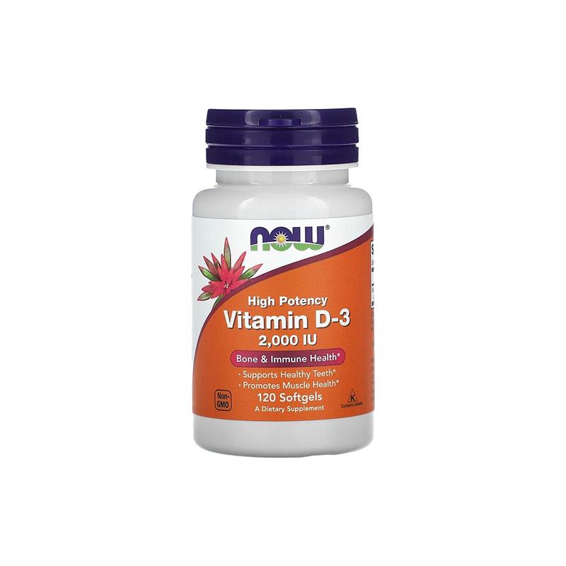 Vitamin D3 2000 Now N120