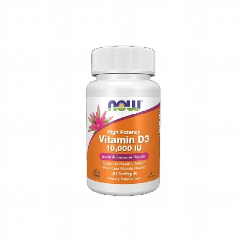 Vitamin D3 10000 Now N30