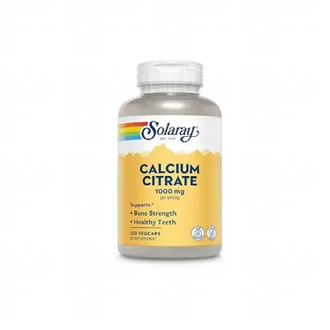 Calcium Citrate 1000 mg Solaray N120