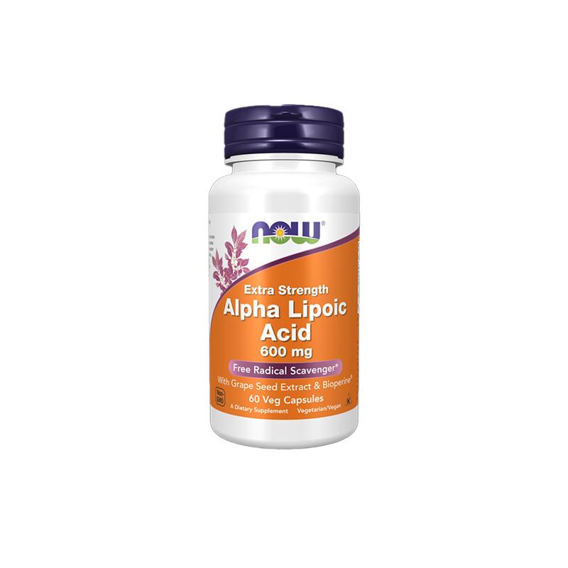 Alfa Lipoic Acid 600mg NOW N60