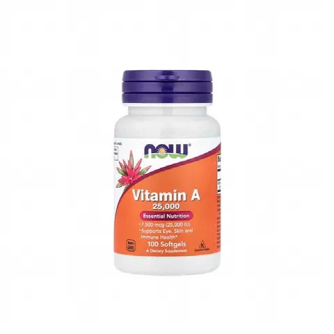 Vitamin A 25 000ui Now N100