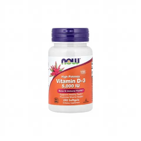 Vitamin D3 5000 Now N240