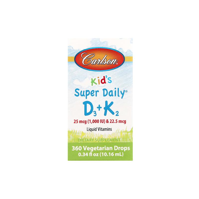 Kids Super Daily D3 K2 Carlson